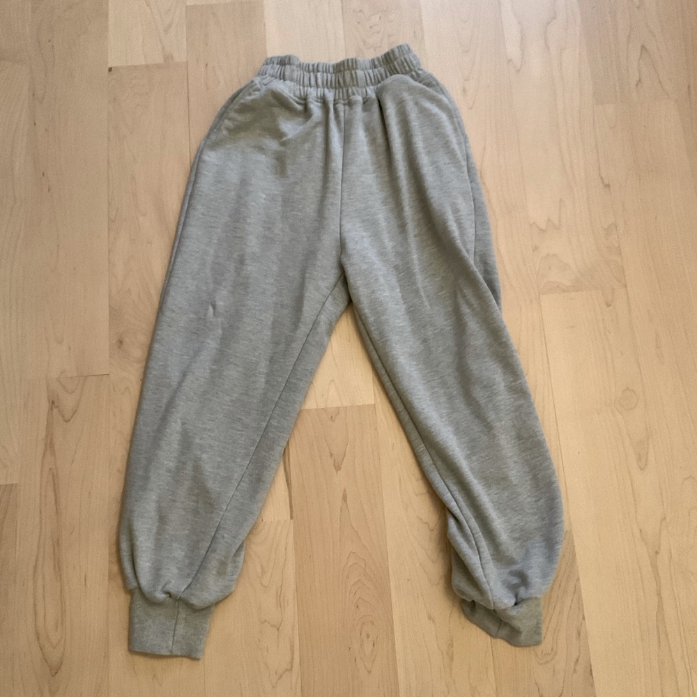Thick grey sweatpants